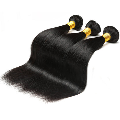 Straight Human Hair Wigs Bundles