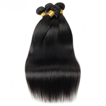 Straight Human Hair Wigs Bundles