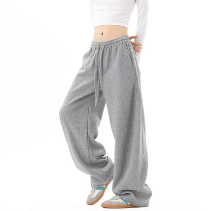 Straight-leg athletic pants