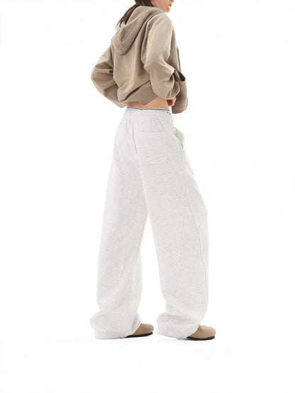Straight-leg athletic pants