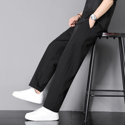 Straight-leg athletic pants