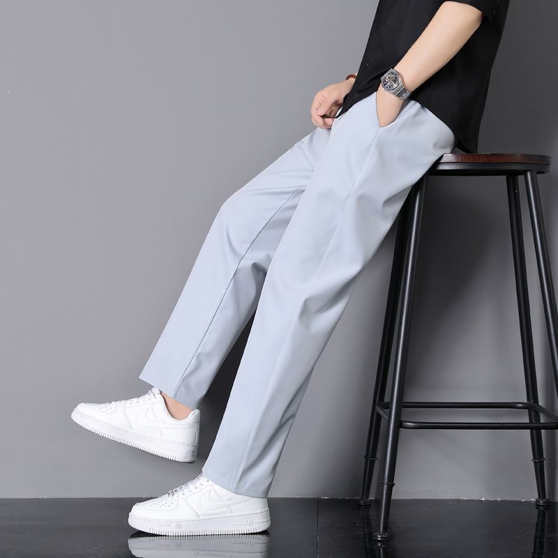 Straight-leg athletic pants