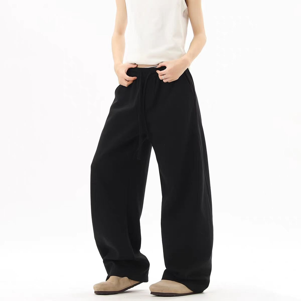 Straight-leg athletic pants