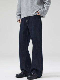 Raw denim blue