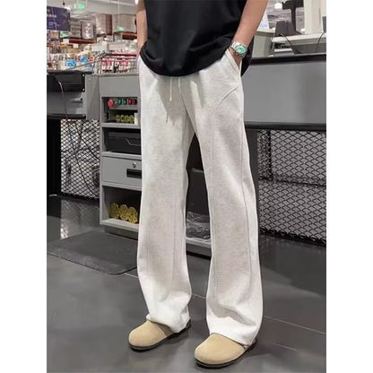 Straight Leg Fleece Lined Sweatpants