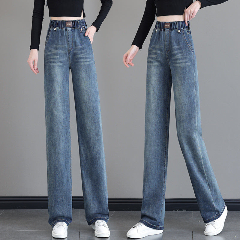 Straight-leg jeans for women