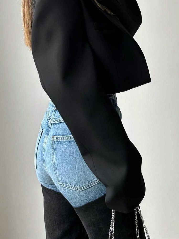 Straight-leg jeans