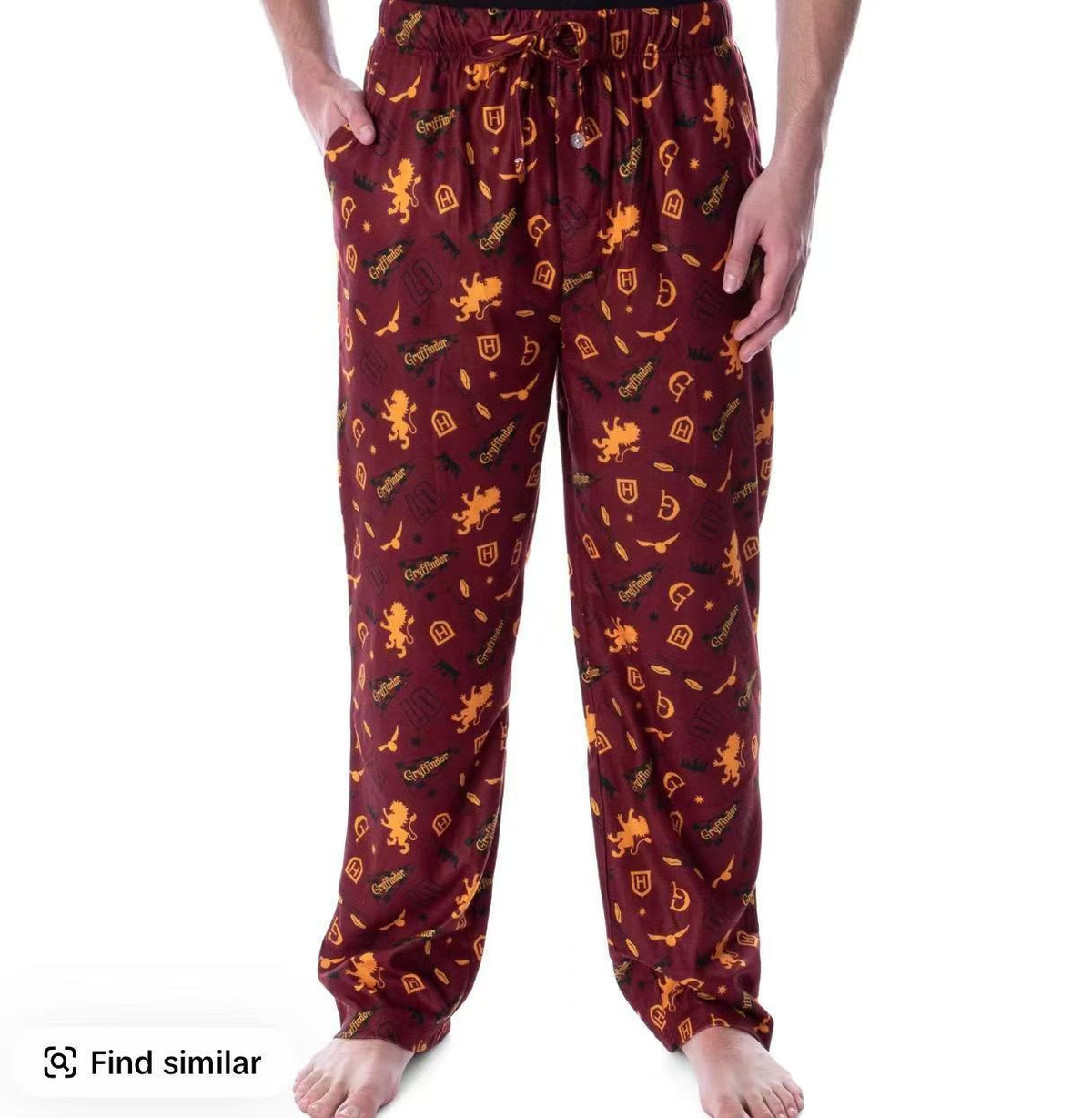 Straight Leg Loose Fit Casual Trousers