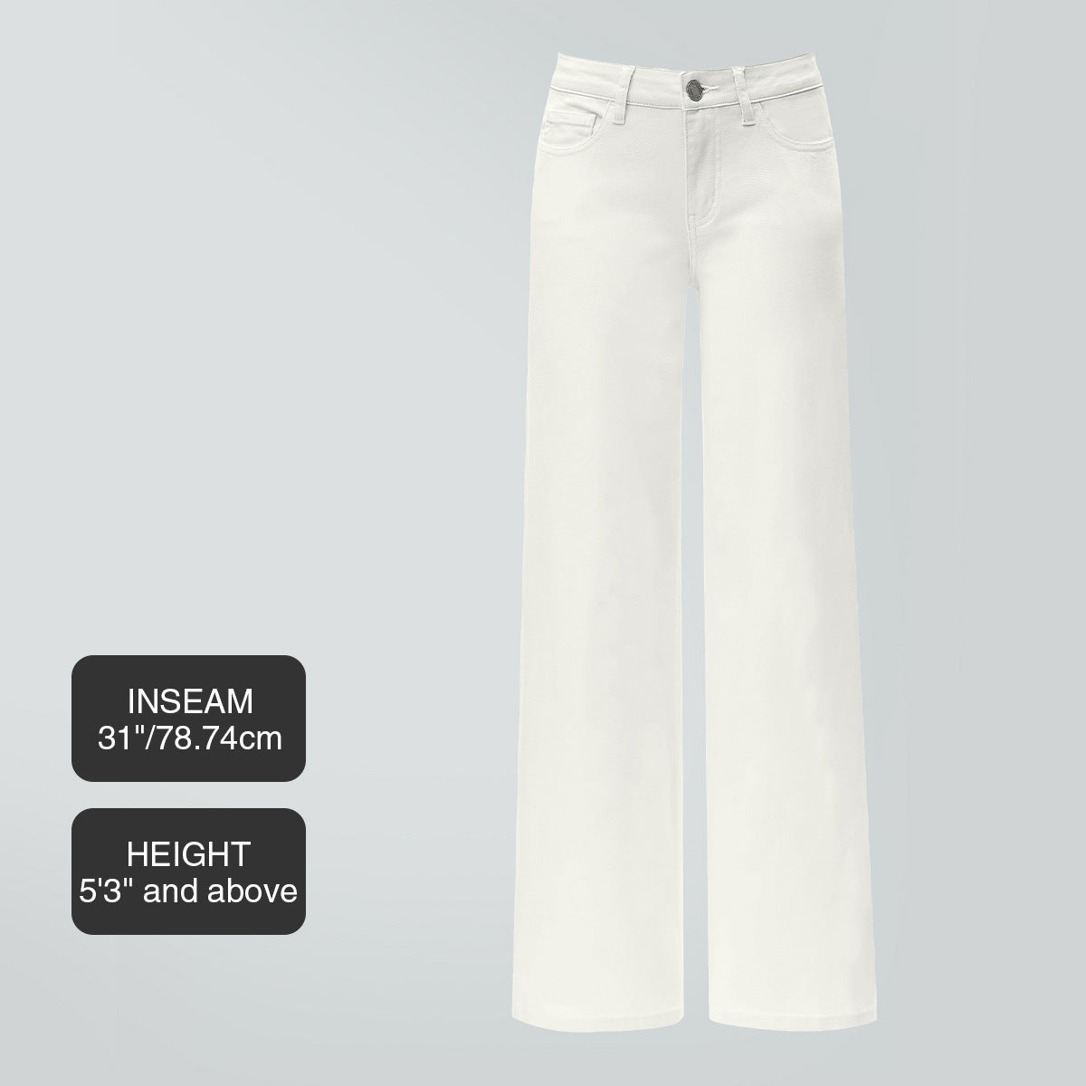 Straight-Leg Loose Jeans