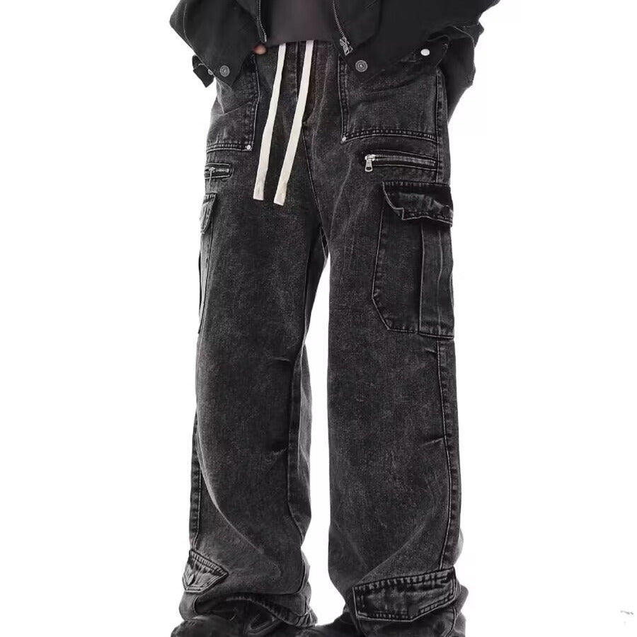 Straight-leg pants