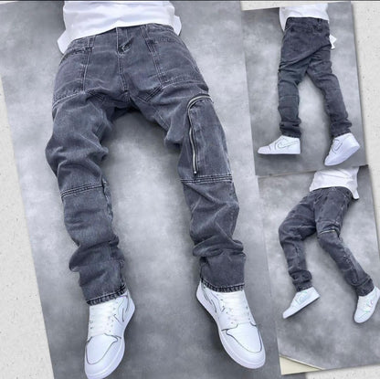 Straight-leg pants