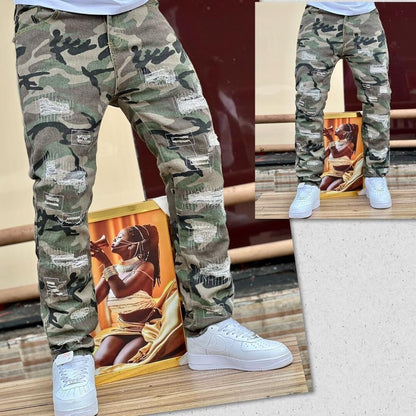Straight-leg pants