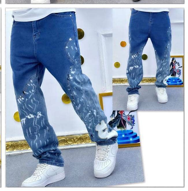 Straight-leg pants