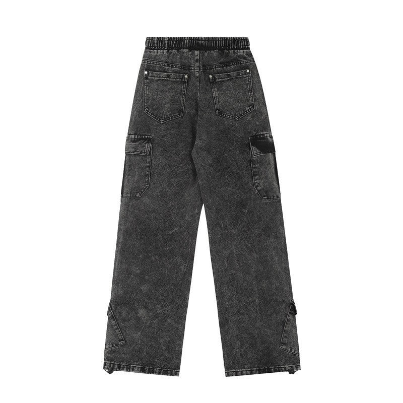 Straight-leg pants