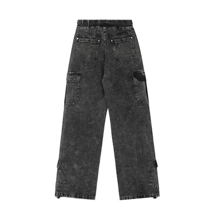 Straight-leg pants