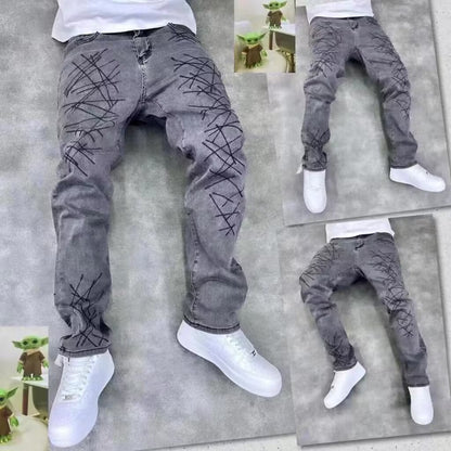 Straight-leg pants