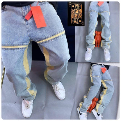 Straight-leg pants