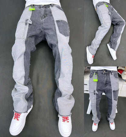 Straight-leg pants