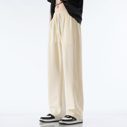 Straight-leg sweatpants