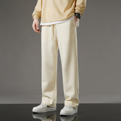 Straight-leg sweatpants
