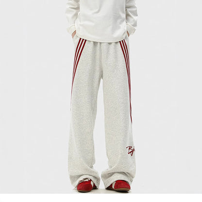 Straight-leg wide-leg casual long pants