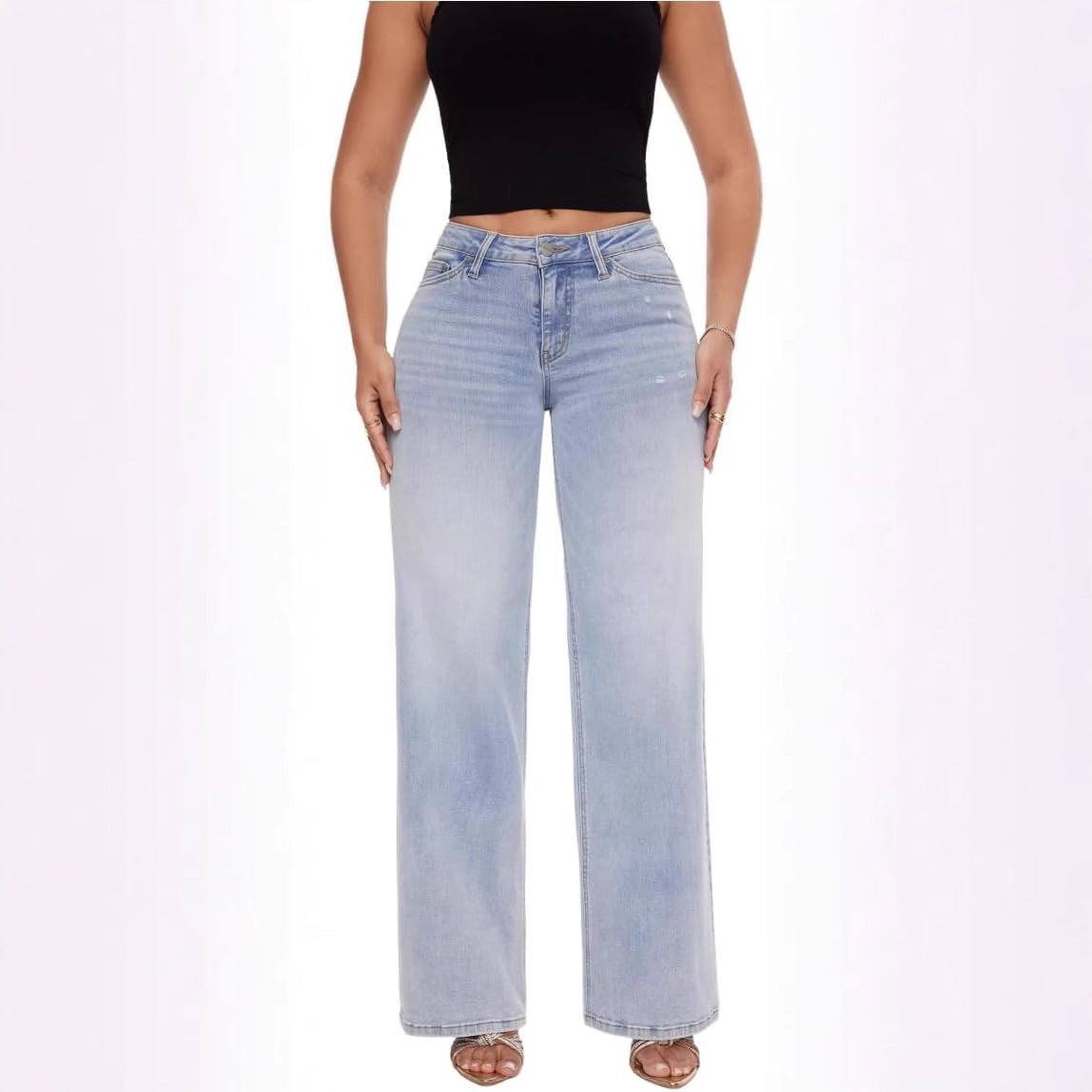 Straight Loose Jeans for Women