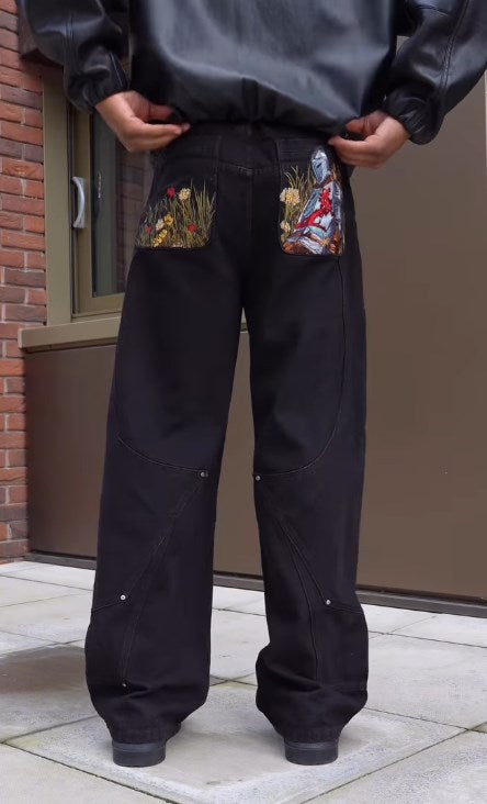 Straight Mop Pants