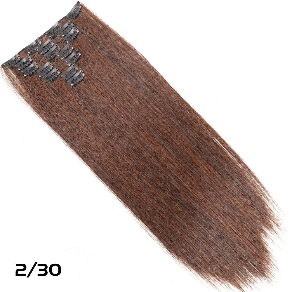 Straight Synthetic Hair Extensions 7-Piece Set