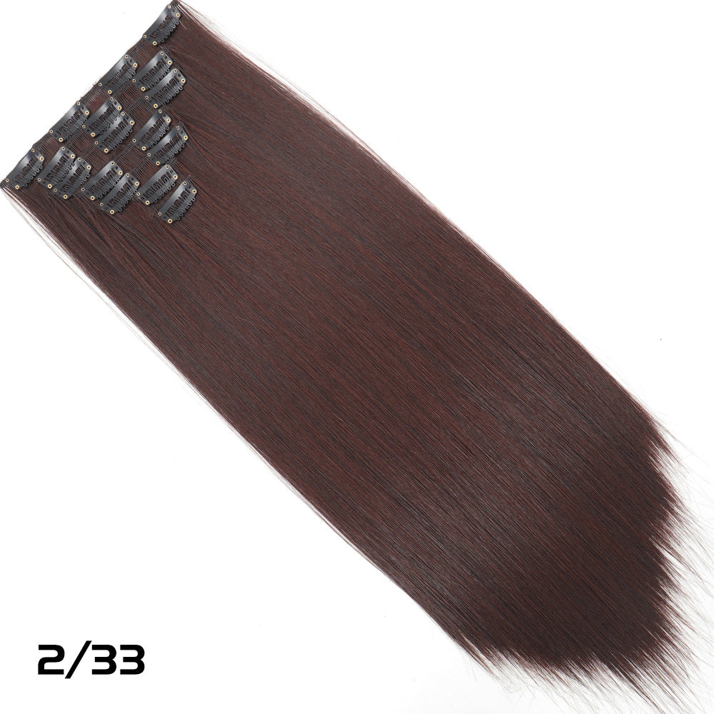 Straight Synthetic Hair Extensions 7-Piece Set