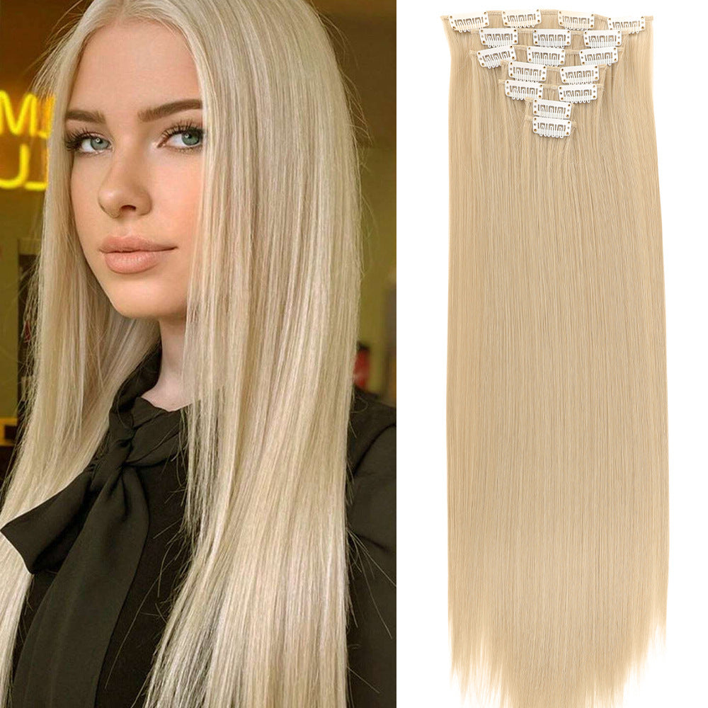 Straight Synthetic Hair Extensions 7-Piece Set