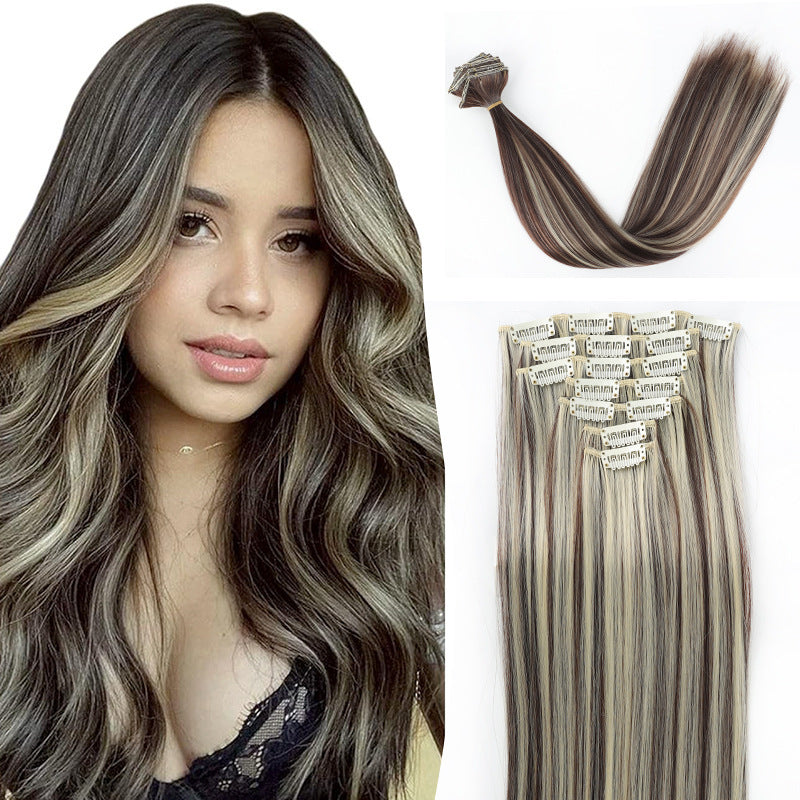 Straight Synthetic Hair Extensions 7-Piece Set