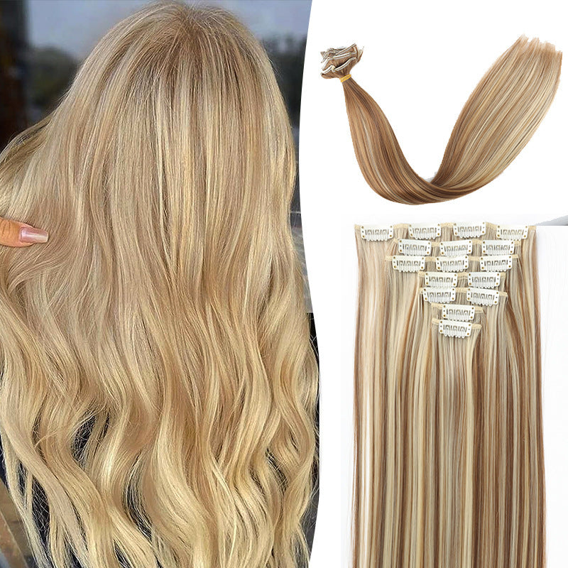 Straight Synthetic Hair Extensions 7-Piece Set