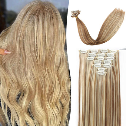 Straight Synthetic Hair Extensions 7-Piece Set