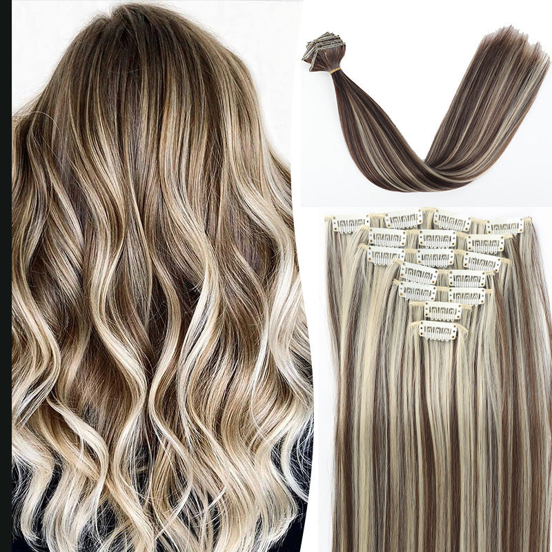 Straight Synthetic Hair Extensions 7-Piece Set