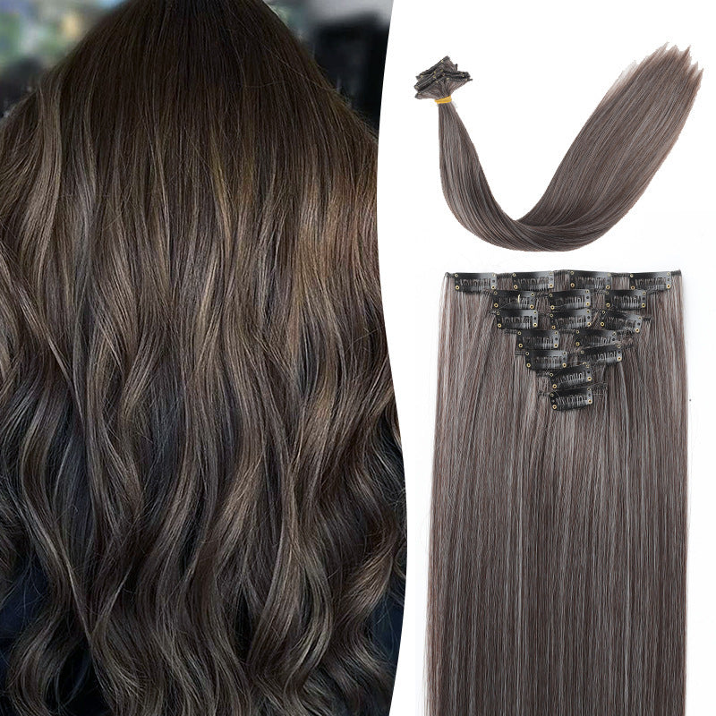 Straight Synthetic Hair Extensions 7-Piece Set
