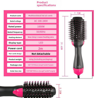 Straightener and curling comb