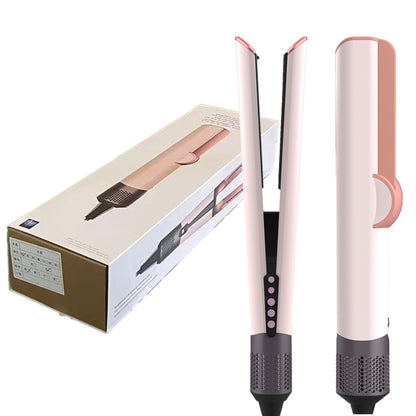 Straightening and curling hair iron