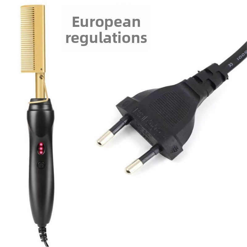Straightening and curling hair iron