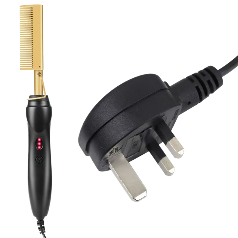 Straightening and curling hair iron