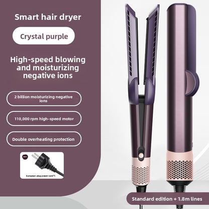 Straightening hair dryer