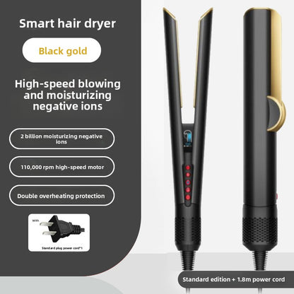 Straightening hair dryer