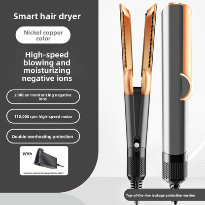 Straightening hair dryer