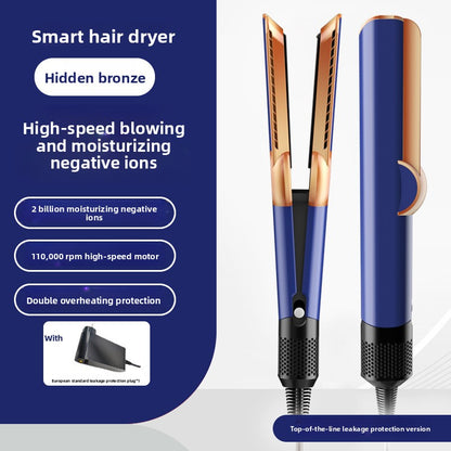 Straightening hair dryer