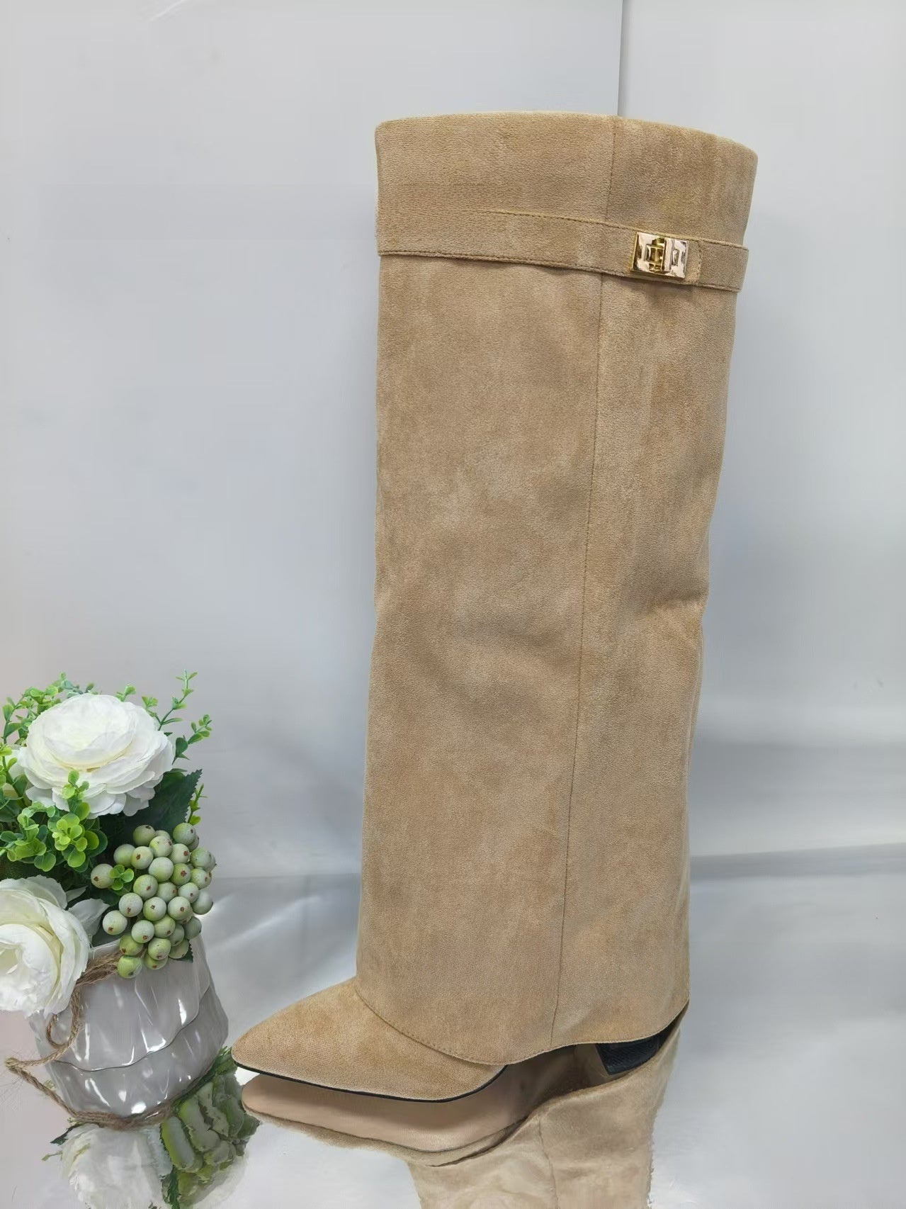 Strap-Ankle Boots Equestrian Boots