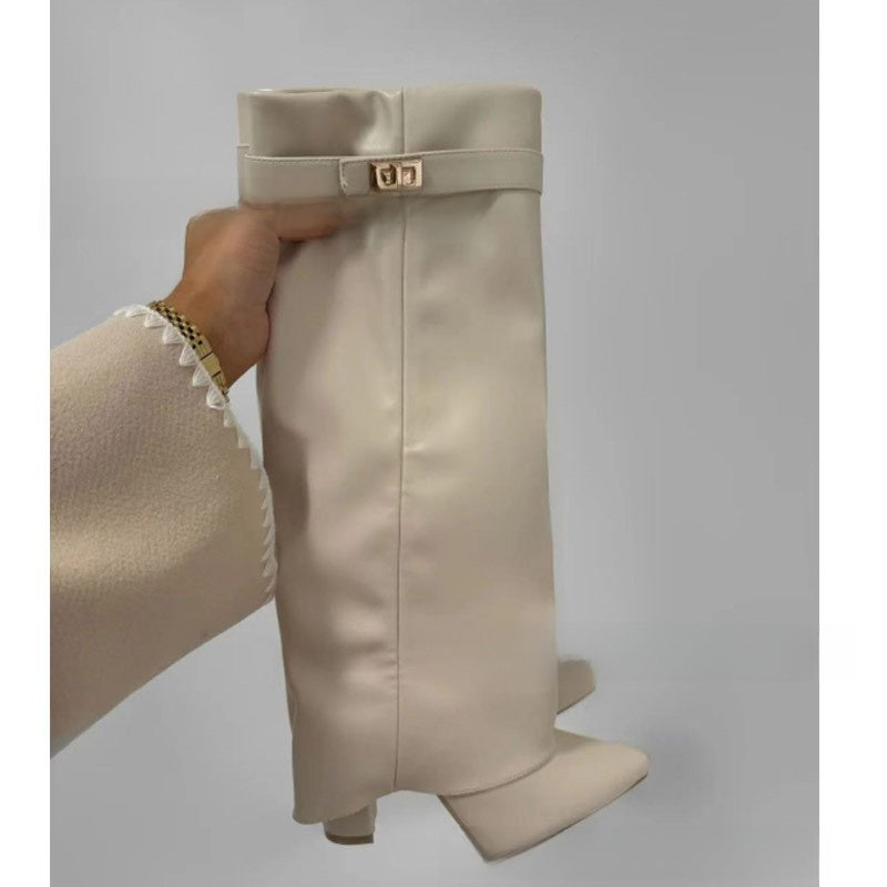 Strap-Ankle Boots Equestrian Boots