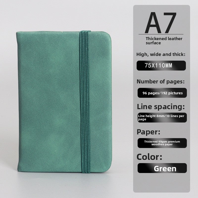 Strap business notebook