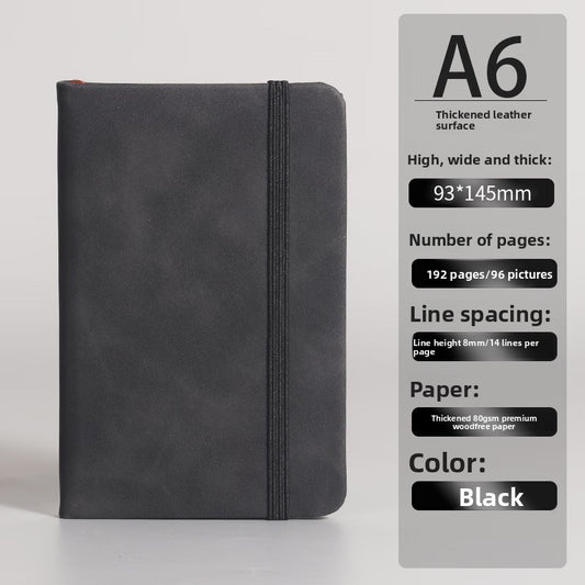 Strap business notebook
