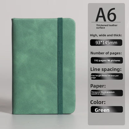 Strap business notebook