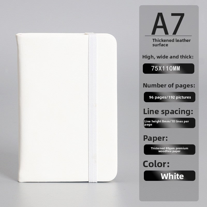 Strap business notebook