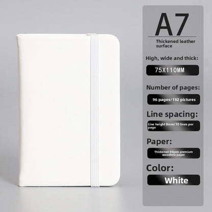 Strap business notebook